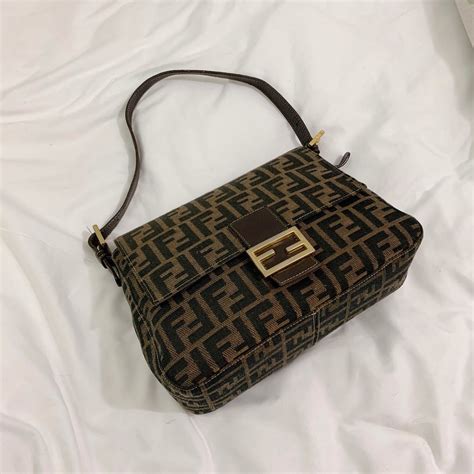 fendi vintage baguette bag|vintage fendi bags authenticity.